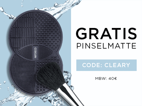 Gratis Pinselreinigermatte | ARTDECO Aktion